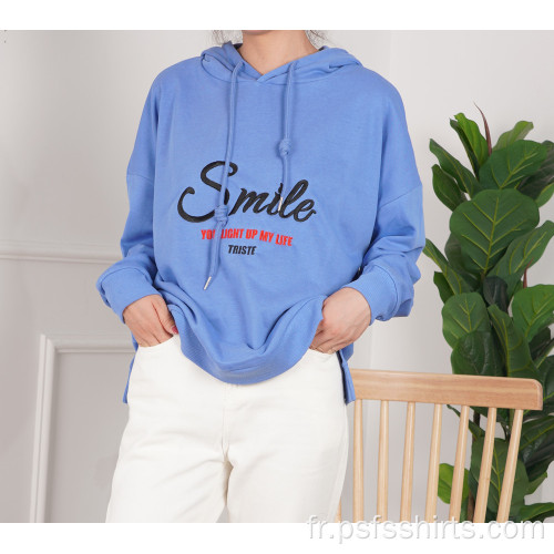 Sweats à capuche imprimés courts